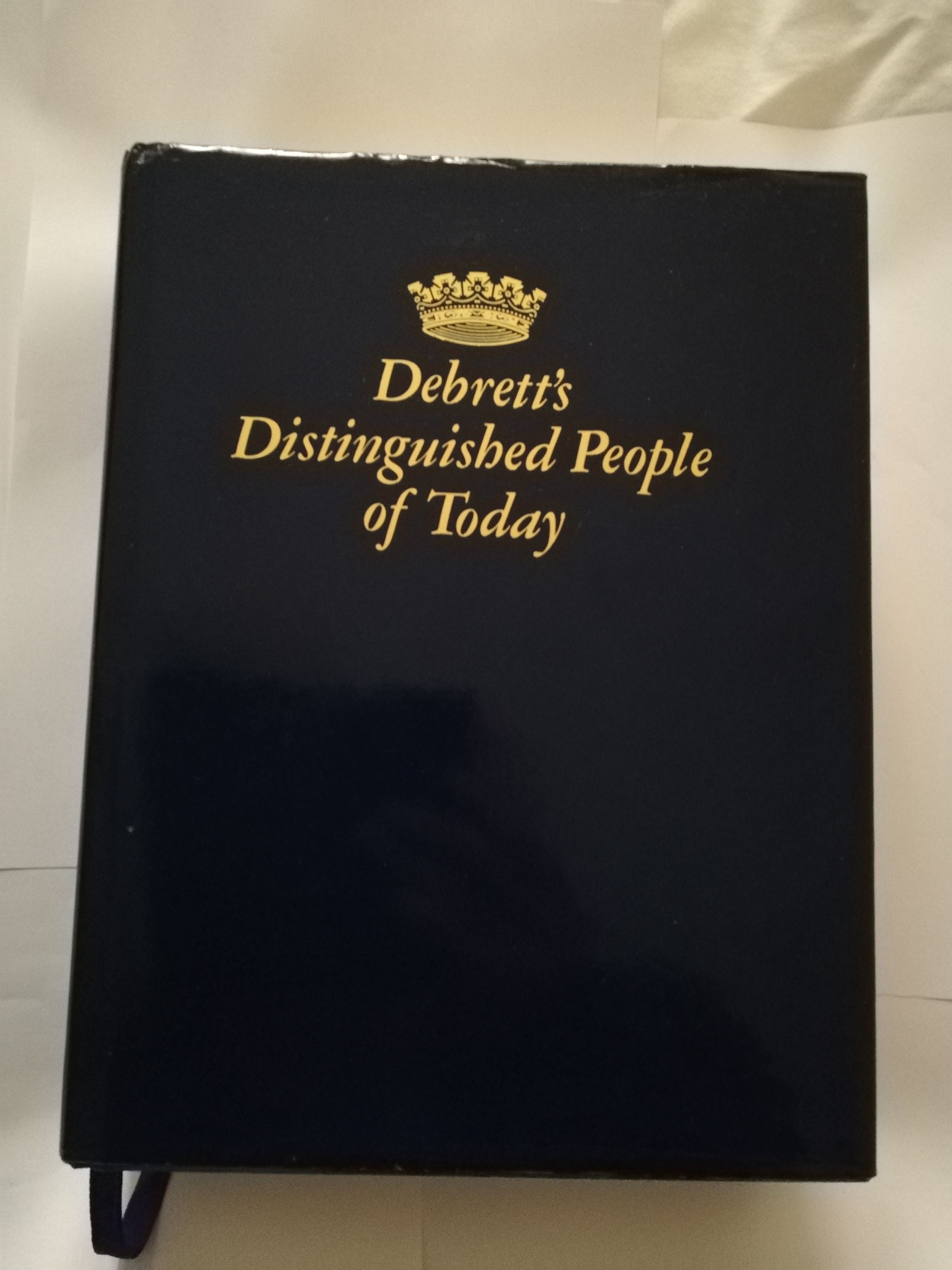 Debrett's Distinguished People of Today Patricia Ellis, Editor [Très bon] [Couverture rigide]