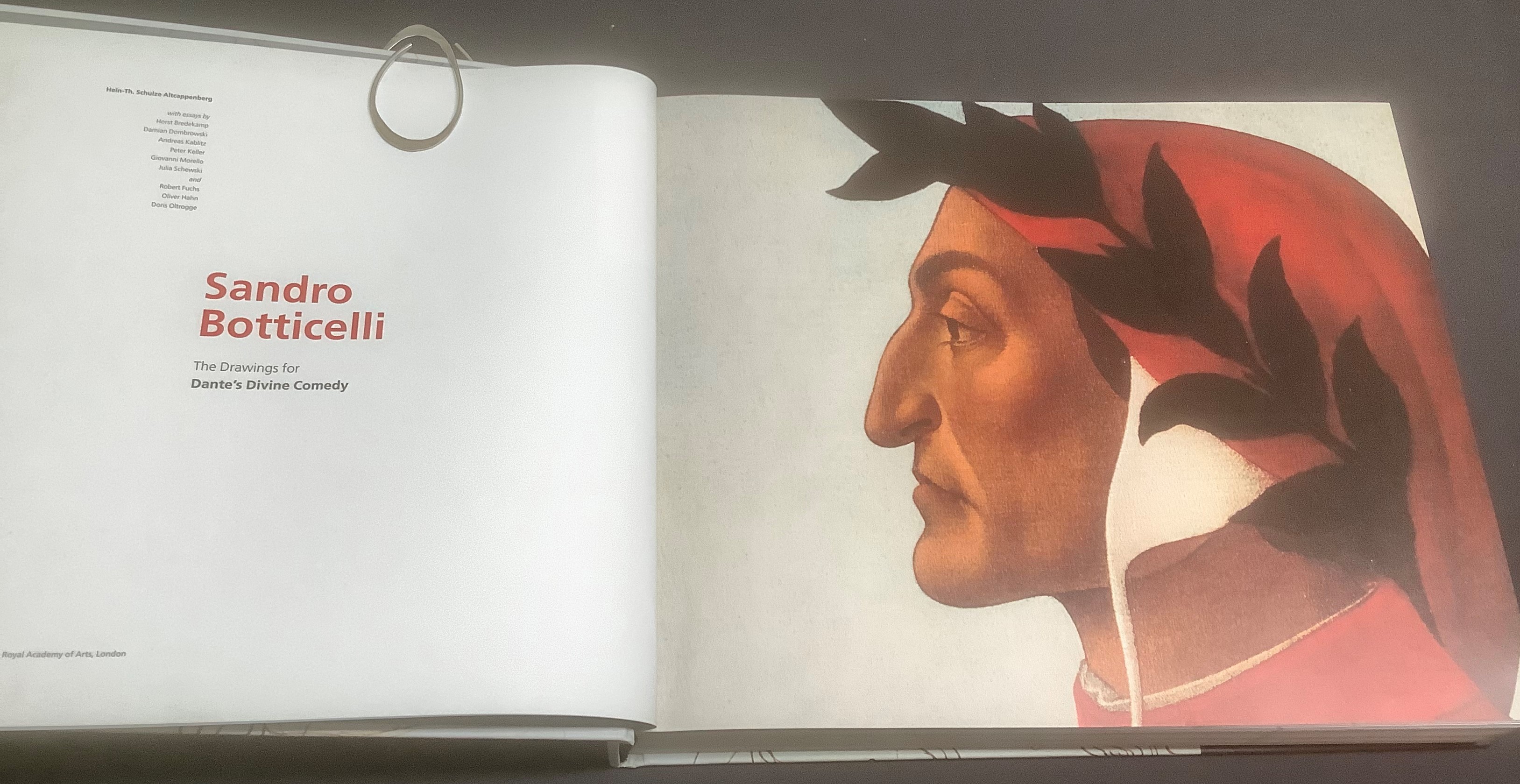 SANDRO BOTTICELLI The Drawings for Dante's Divine Comedy by