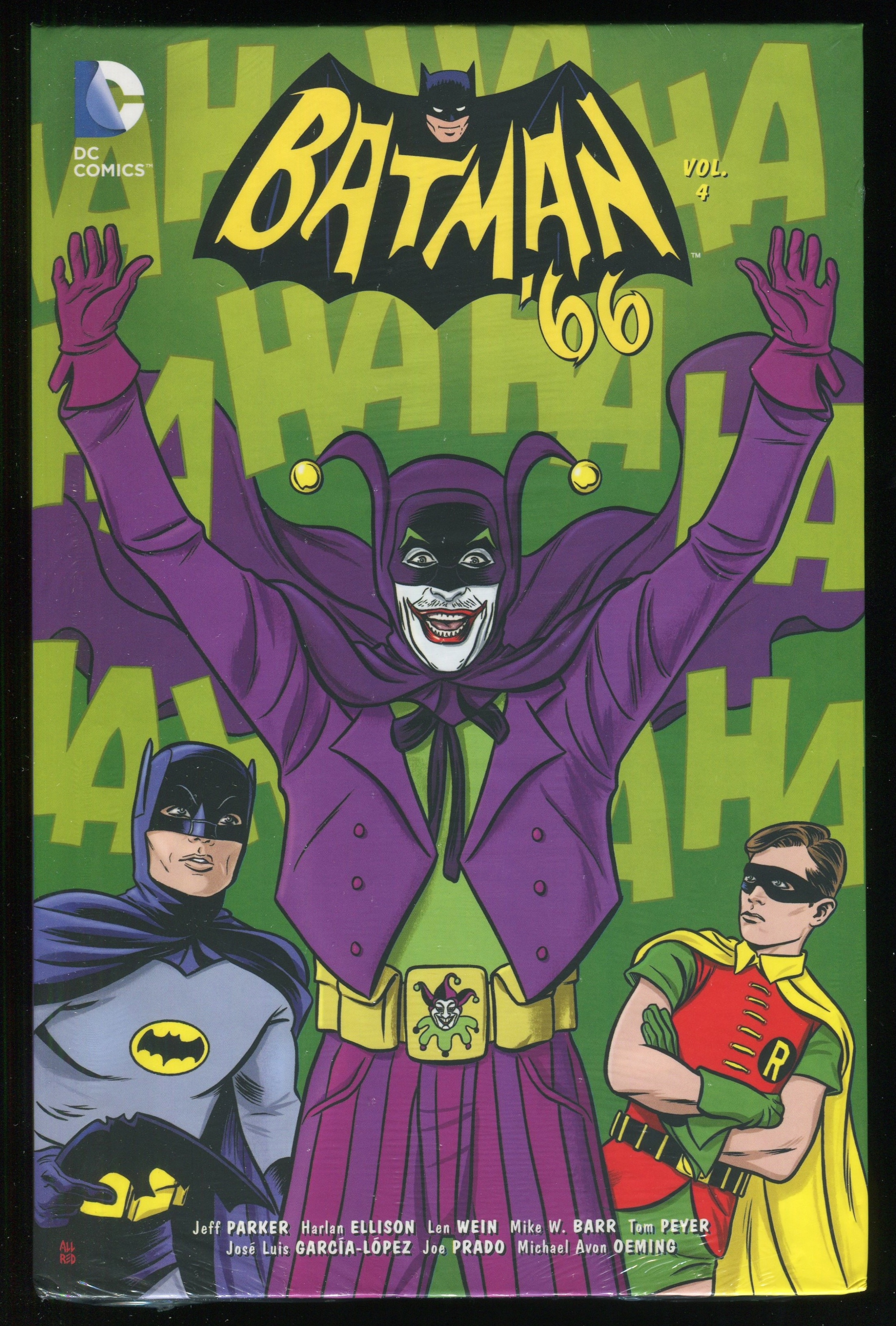 Batman 66 Vol 4 Hardcover HC Bruce Wayne Robin Penguin Joker Two-Face New Sealed - Jeff Parker, Tom Peyer, Rob Williams, Mike W. Barr, Harlan Ellison, Len Wein