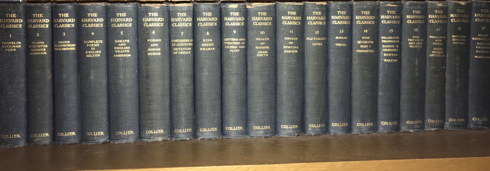 THE HARVARD CLASSICS!51 Volumes! Encyclopedia COMPLETE FIRST
