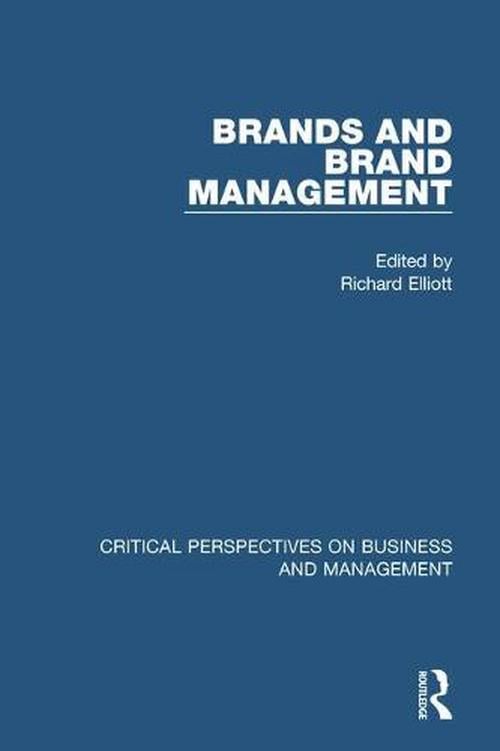 Brands and Brand Management (Hardcover) - Richard Elliott