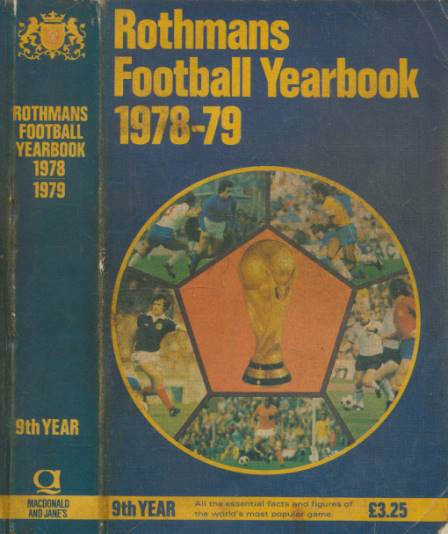 希少 Rothmans Football Yearbook 1978-79+seyla.lk