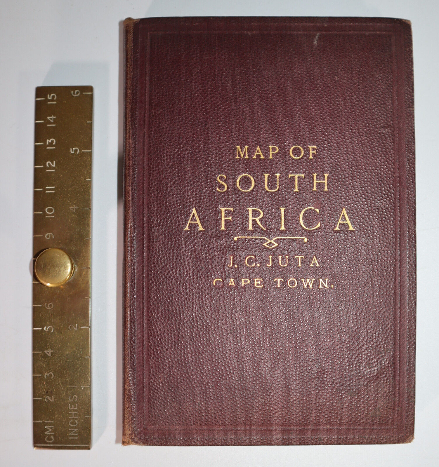 Juta’s Map of South Africa Containing Cape Colony, Natal, South African Republic, Orange Free State, Griqualand, Kaffraria, Basutoland, Zululand, Dam