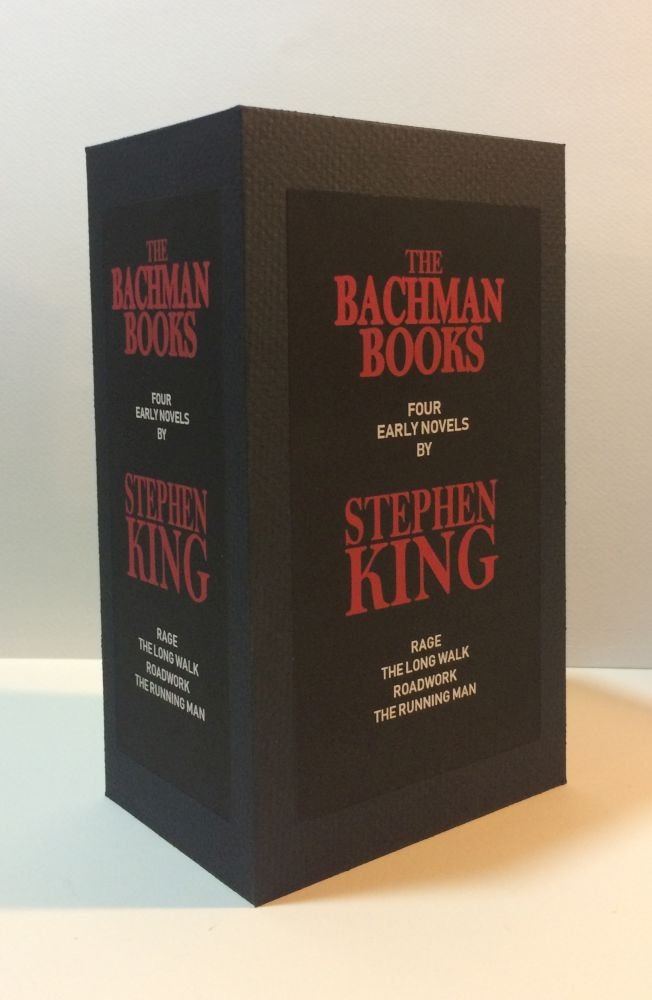 THE BACHMAN BOOKS (4 Softcover) Custom Display Case King, Stephen [New] [Hardcover]