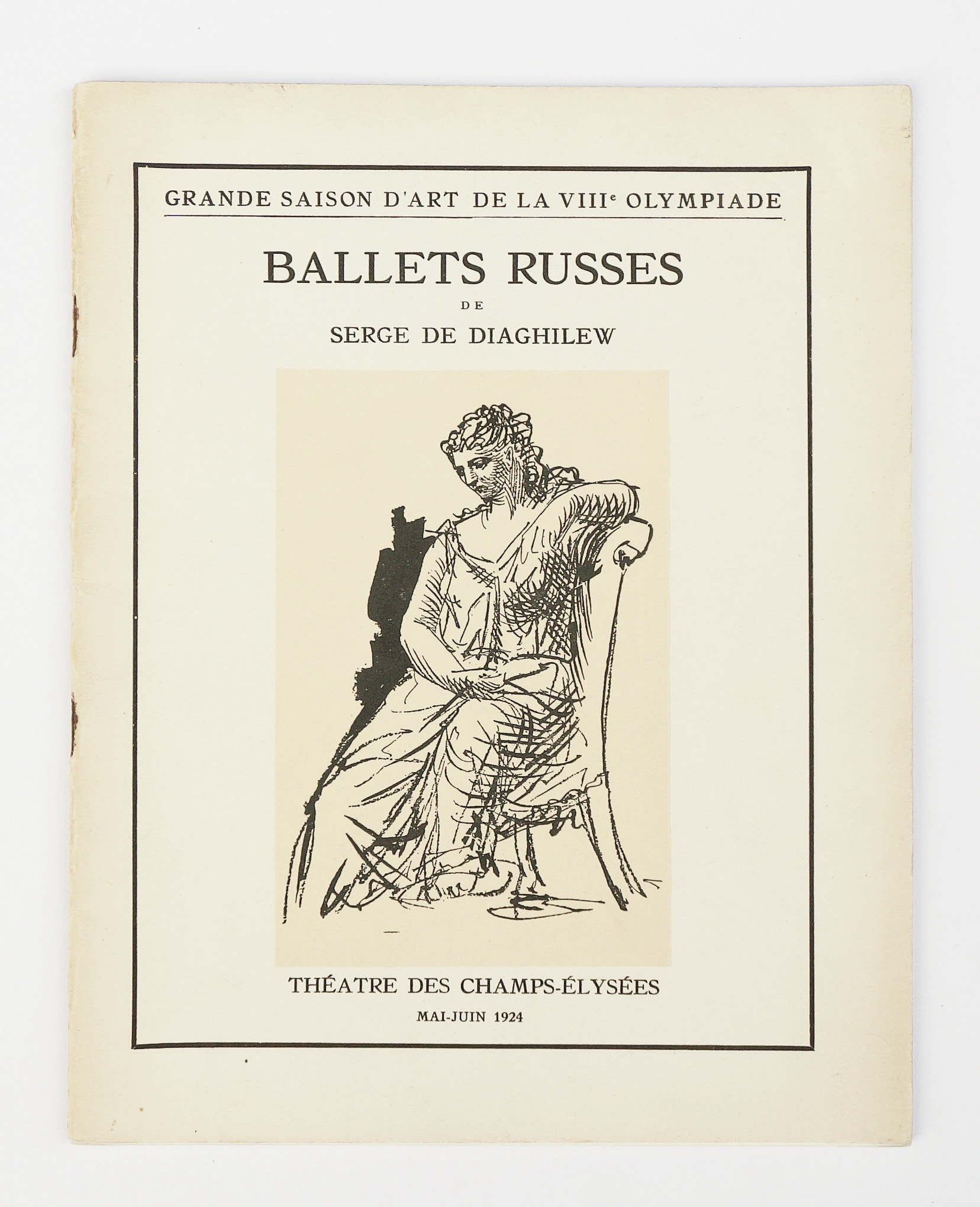 Ballets russes de Serge de Diaghilew 1924 [Très bon] [Couverture souple]