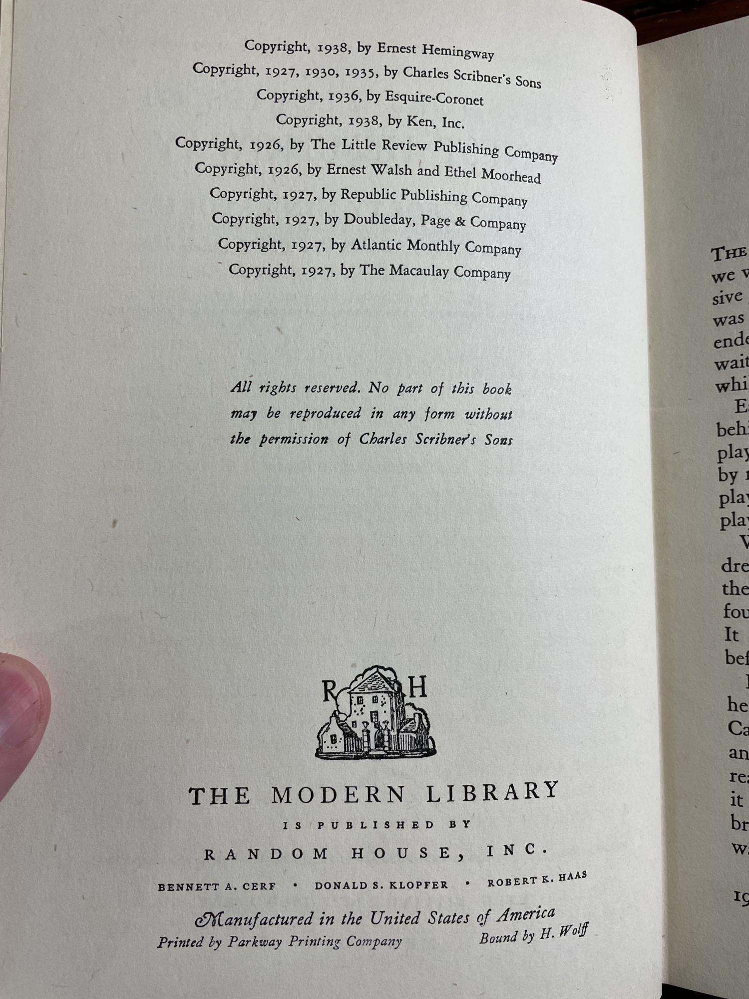 the-short-stories-of-ernest-hemingway-by-ernest-hemingway-very-good
