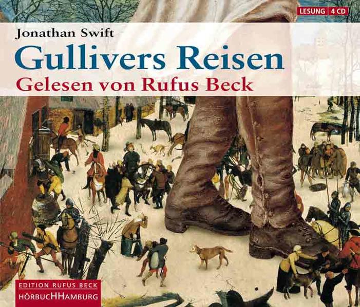 Gullivers Reisen CD-Bo Gekürzte Lesung von Rufus Beck - Swift, Jonathan