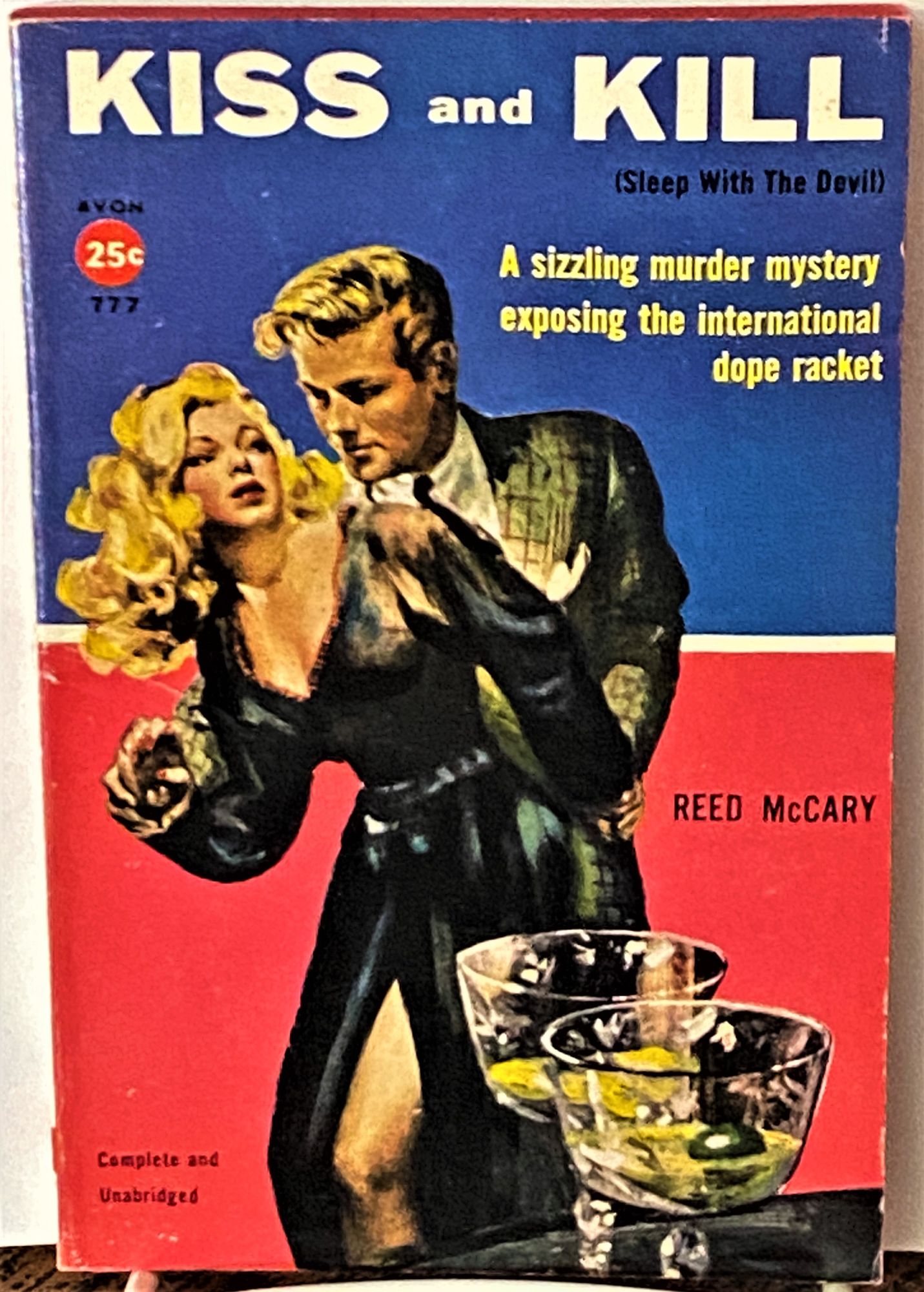 Kiss and Kill (Sleep with the Devil) by Reed McCary: (1957)