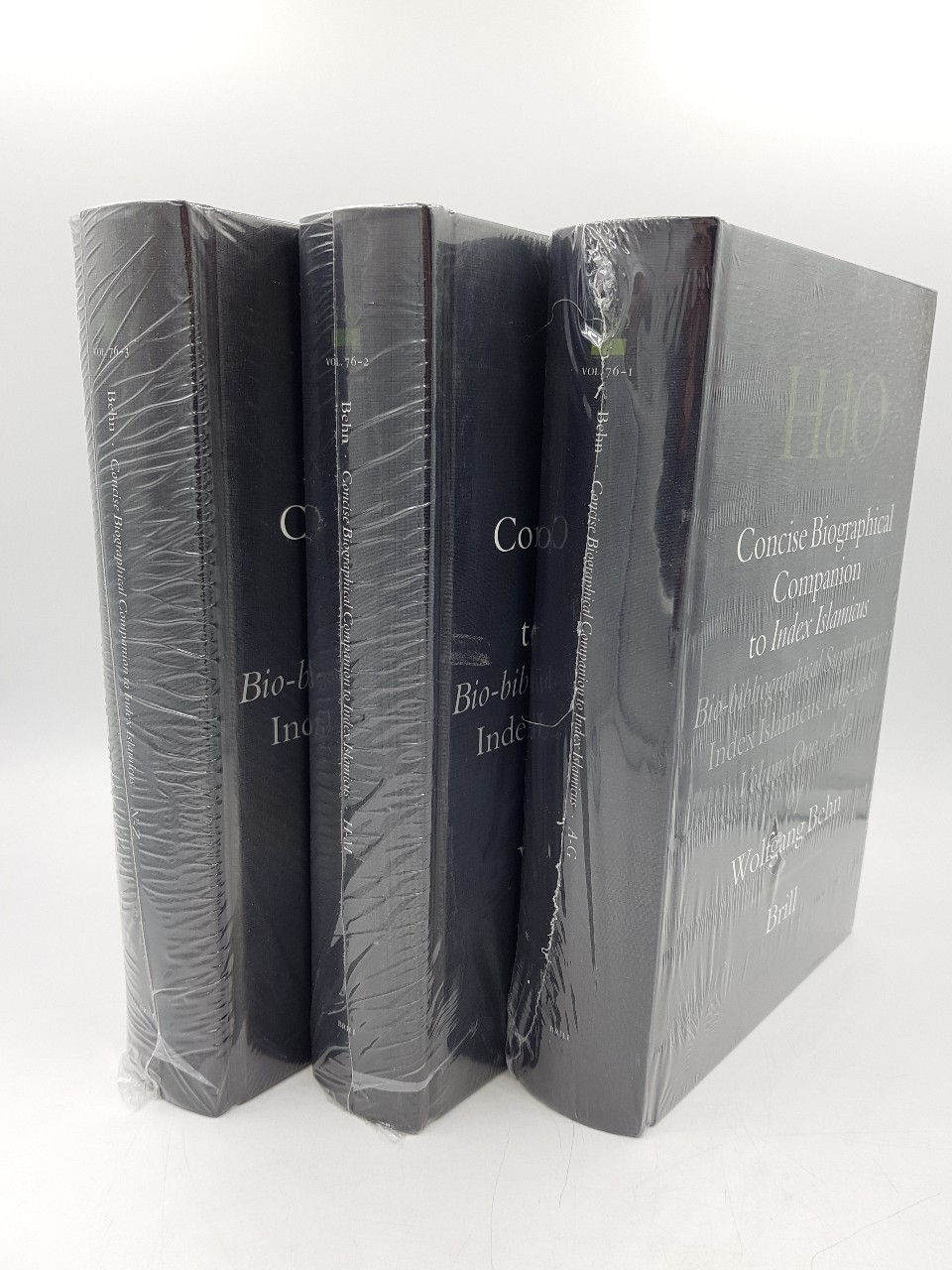 Concise Biographical Companion to Index Islamicus (3 Vols.): An International Who`s Who in Islamic Studies from Its Beginnings Down to the twentieth century ; bio-bibliographical supplement to Index Islamicus, 1665 - 1980. - Behn, Wolfgang