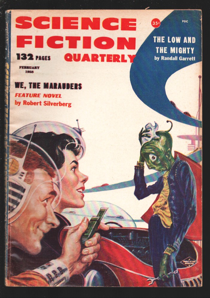 Science Fiction Quarterly 2/1958'We, The Marauder' by Robert SilverbergFinal issueVG/FN