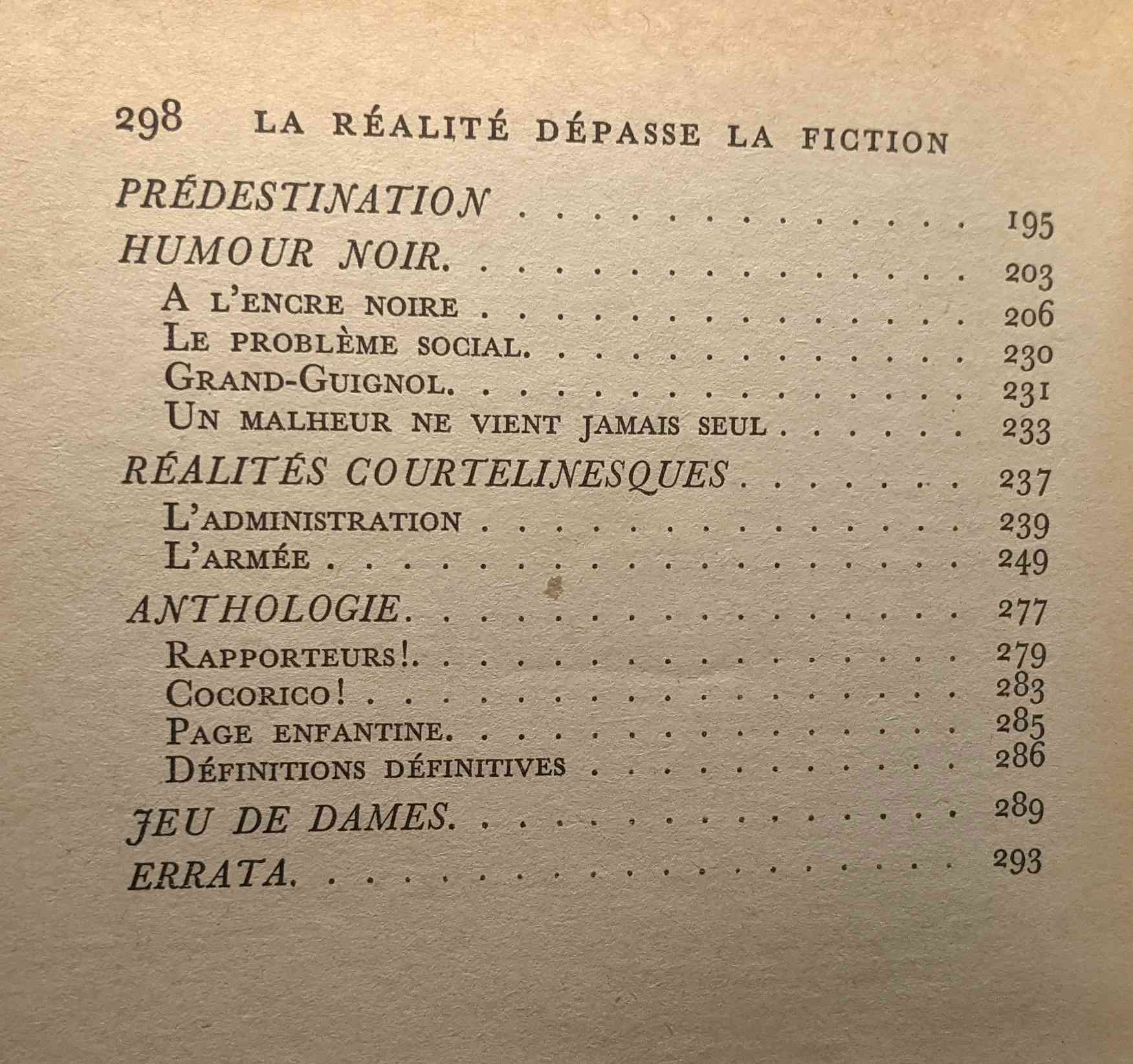 Ou La Realite Depasse La Fiction Mots Croises La réalité dépasse la fiction ou l'humour en liberté - Préface d'André