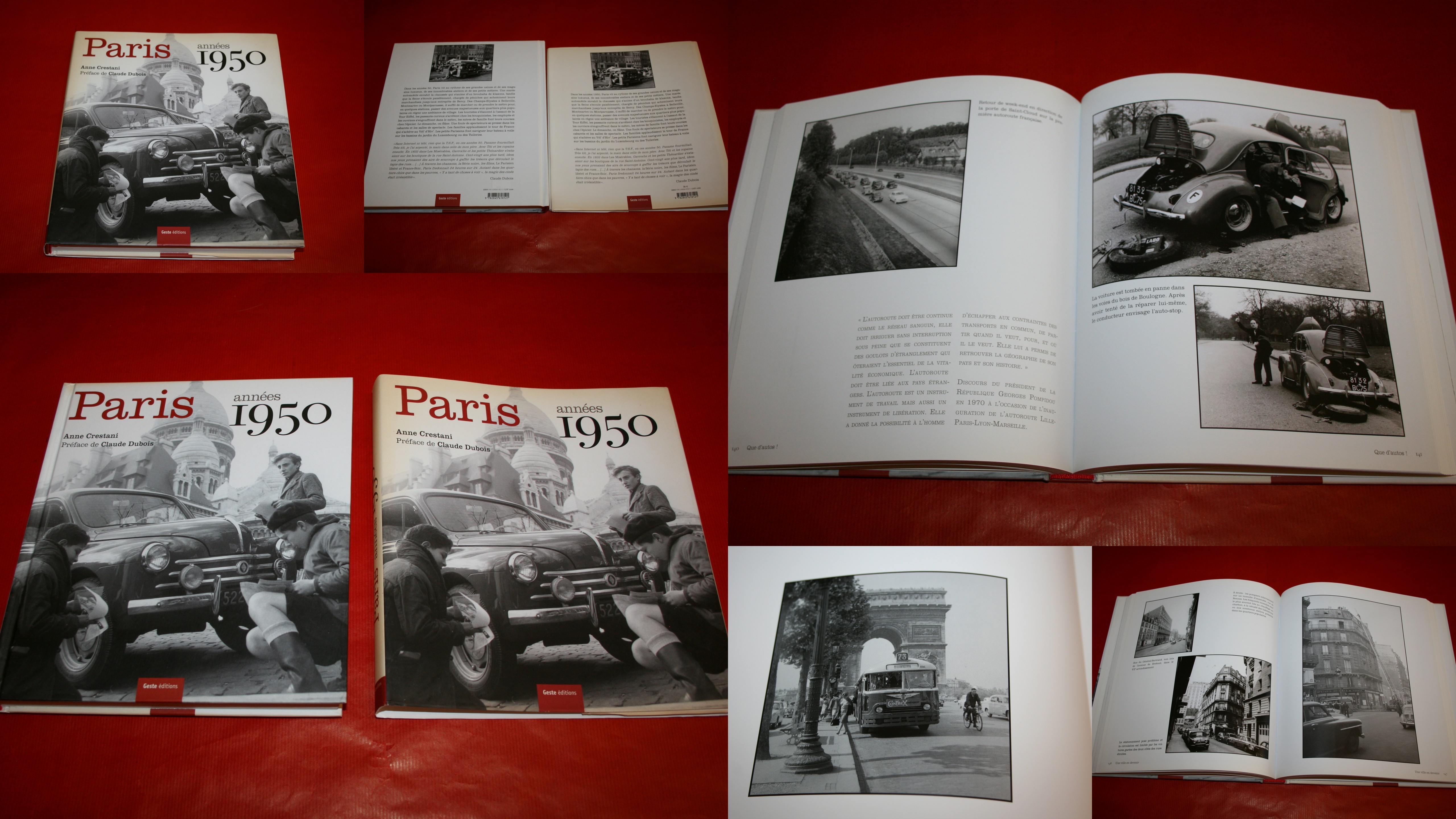 PARIS. - ANNÉES 1950. - Avec 250 Photographies. CRESTANI Anne. DUBOIS Claude. [Bon] [Couverture rigide]