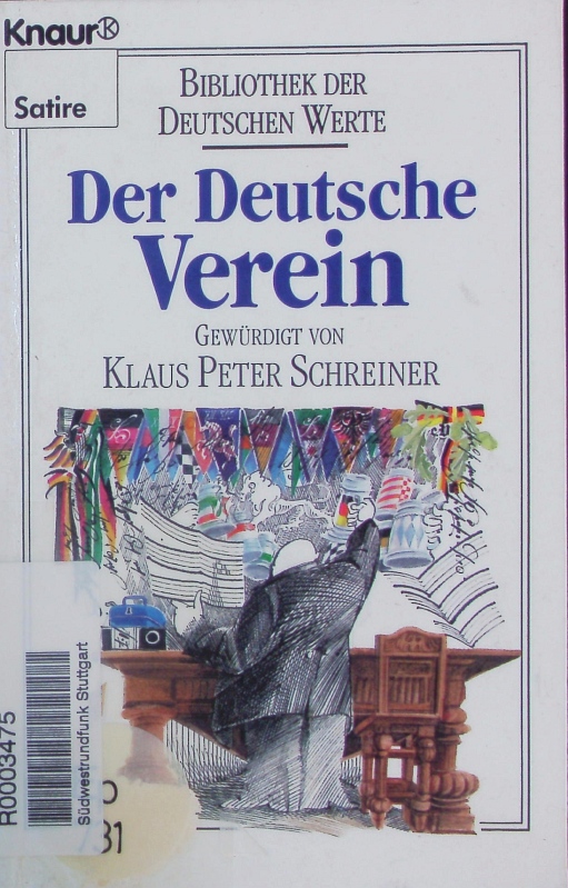Der Deutsche Verein. - Schreiner, Klaus Peter