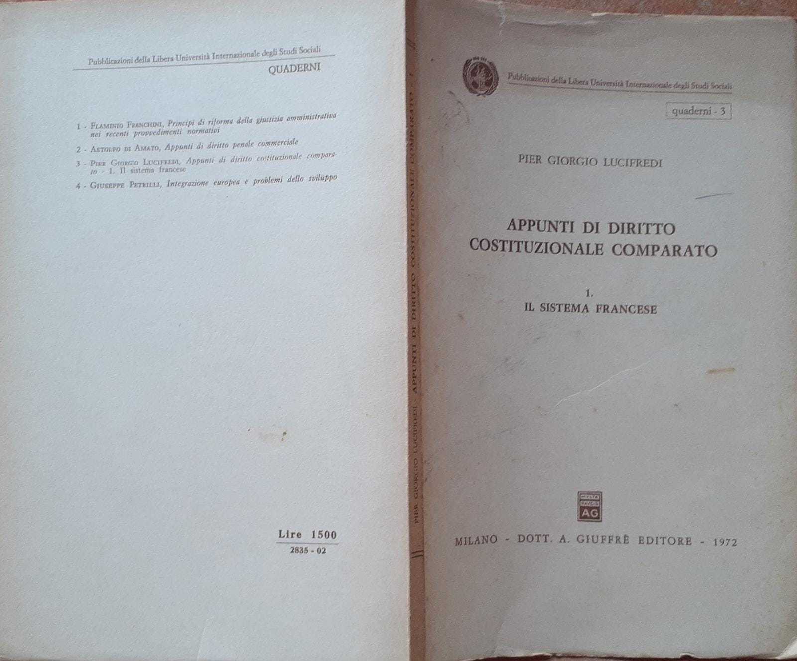 Abebooks Appunti di diritto costituzionale comparato. 4-Il sistema tedesco (La Repubblica federale)