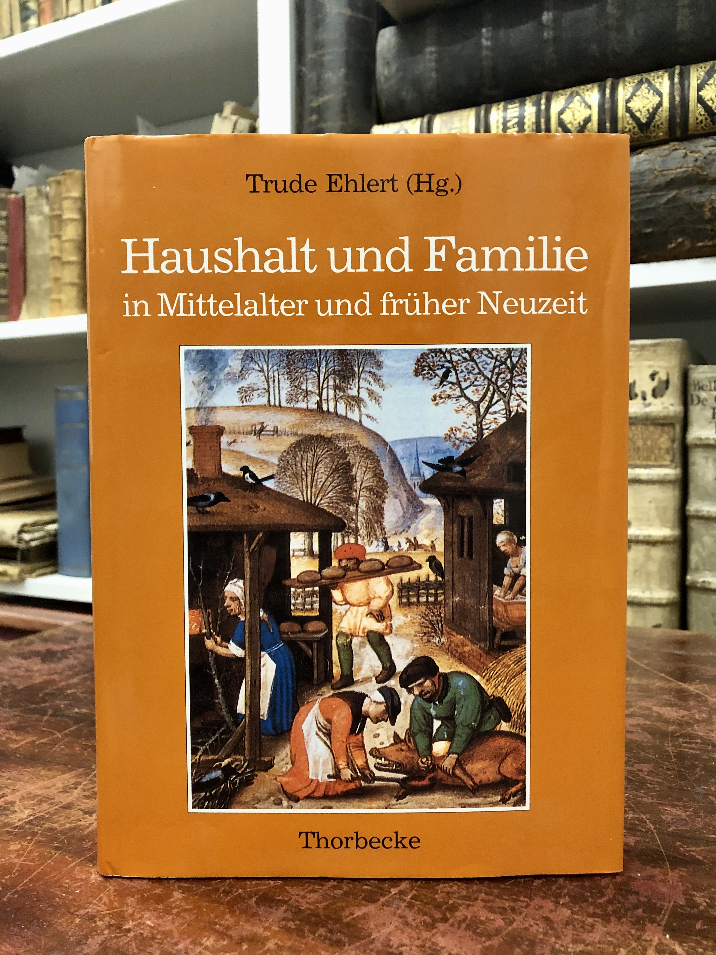 Haushalt und Familie in Mittelalter und früher Neuzeit. Vorträge eines interdisziplinären Symposions vom 6.-9. Juni 1990 an der Rheinischen Friedrich-Wilhelms-Universität Bonn. - Ehlert Trude, Nelles Ralf,