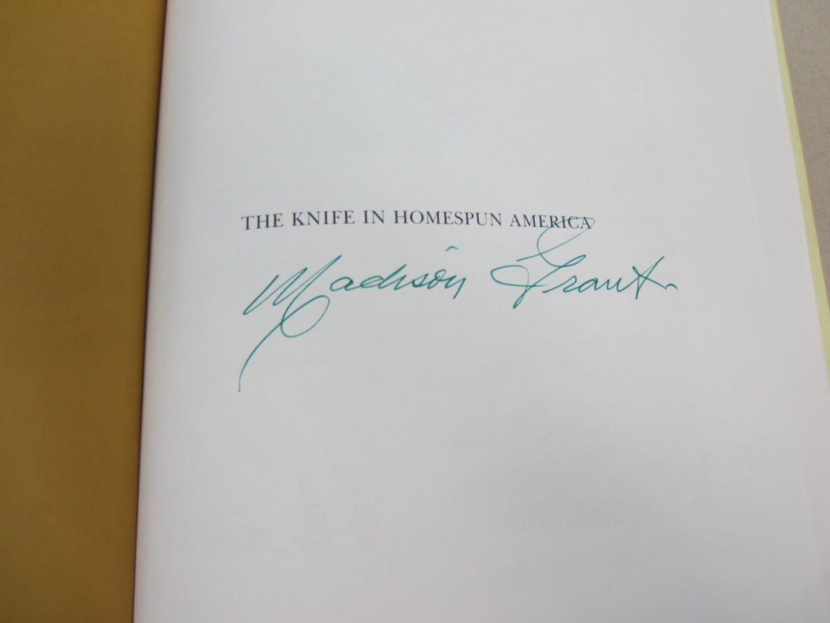 The Knife in Homespun America by Madison Grant – Collector