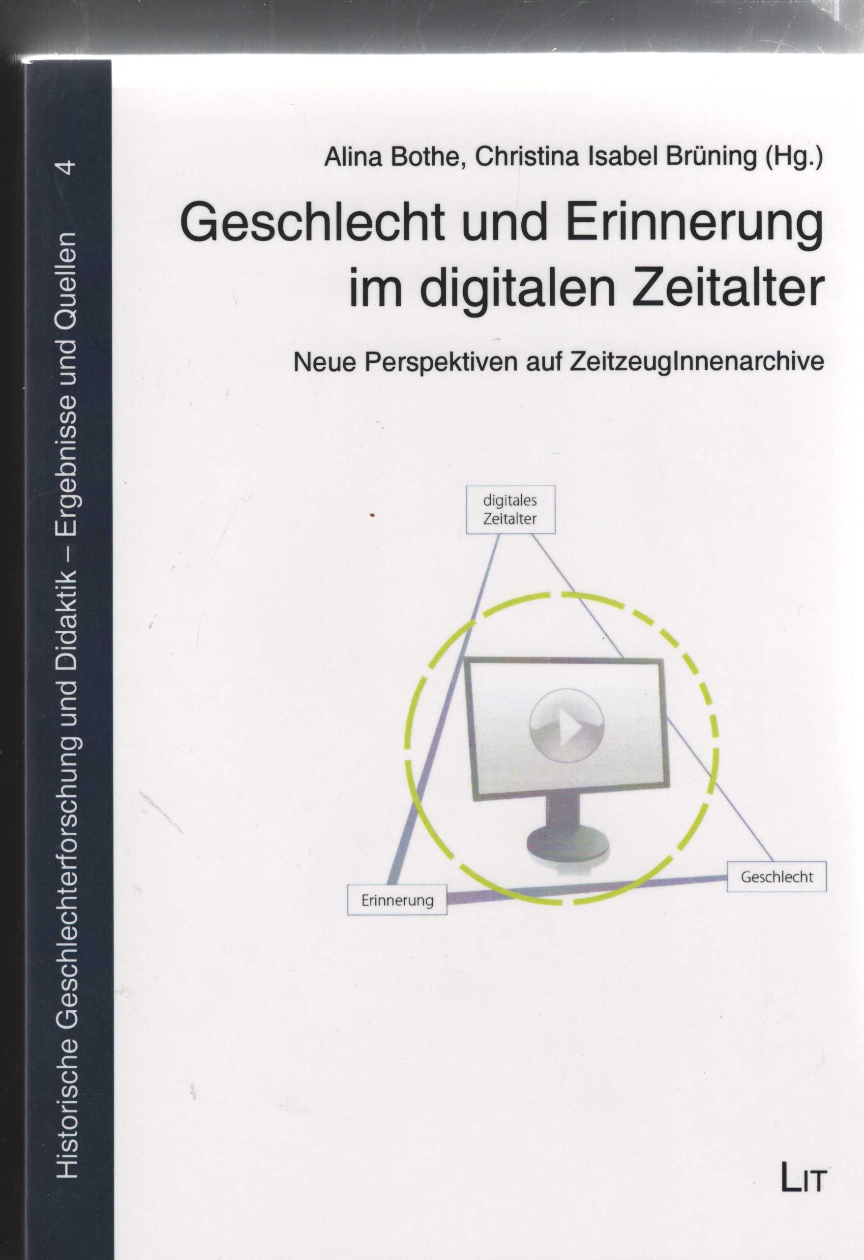 Geschlecht und Erinnerung im digitalen Zeitalter. Neue Perspektiven auf ZeitzeugInnenarchive. Herausgegeben von Alina Bothe und Christina Isabel Brüning. (= Historische Geschlechterforschung und Didaktik Band 4).