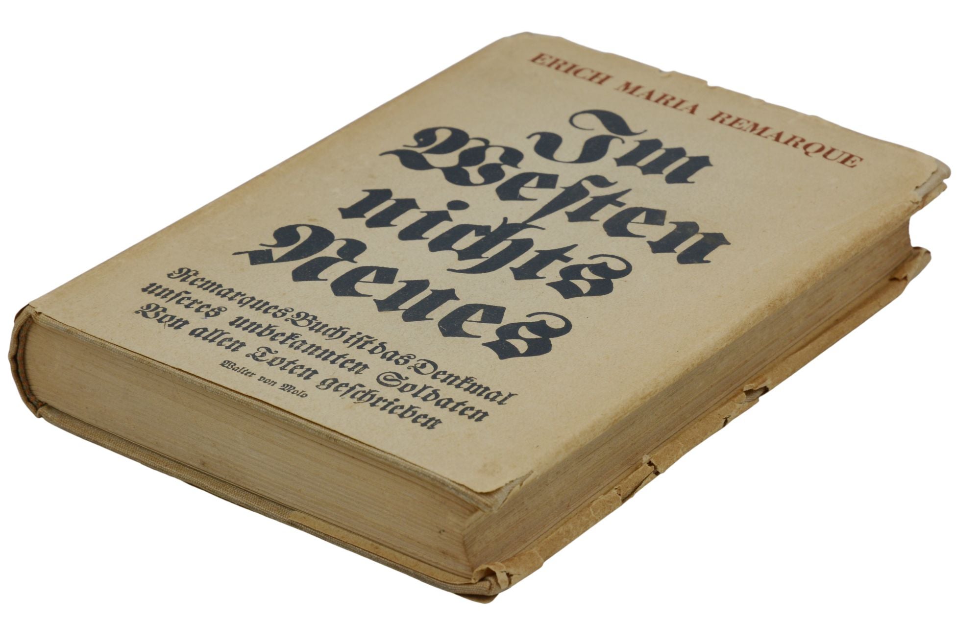 Im Westen Nichts Neues by Erich Maria Remarque: Erich Maria