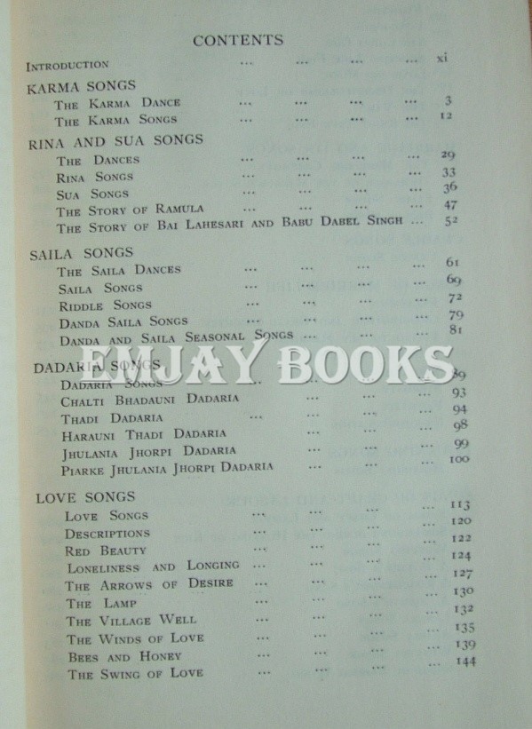 FolkSongs of the Maikal Hills. by Elwin, Verrier., Hivale, Shamrao