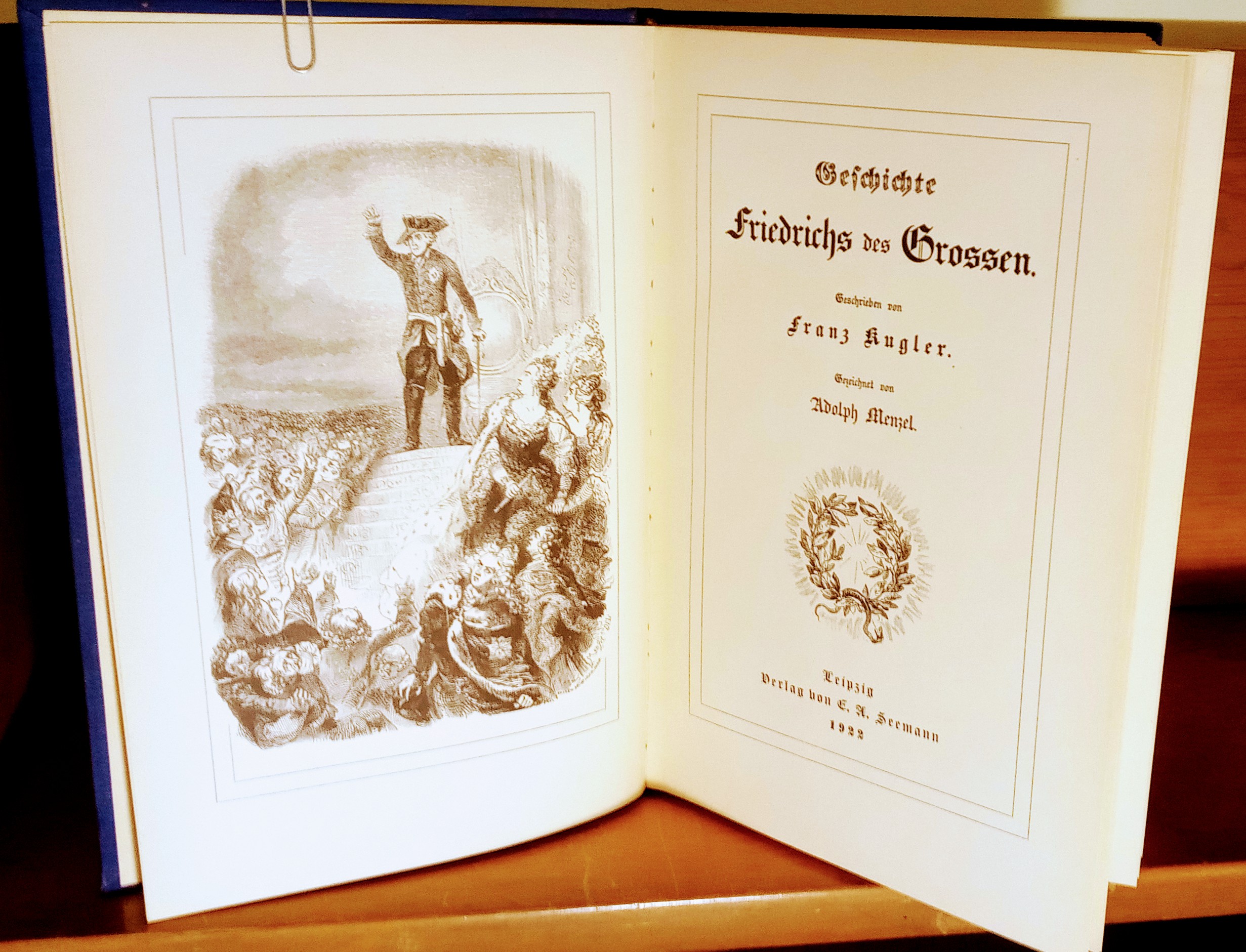 GESCHICHTE FRIEDRICHS DES GROSSEN Gezeichnet von Adolph Menzel (400 ...