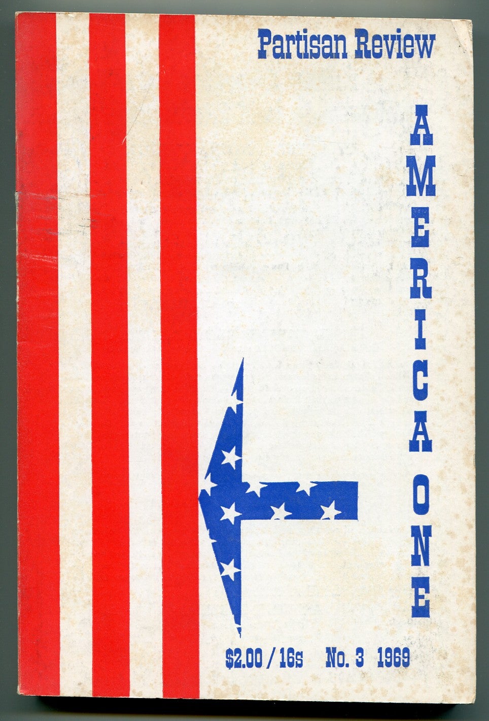 Partisan review volume xxxvi number 3 1969 von phillips william