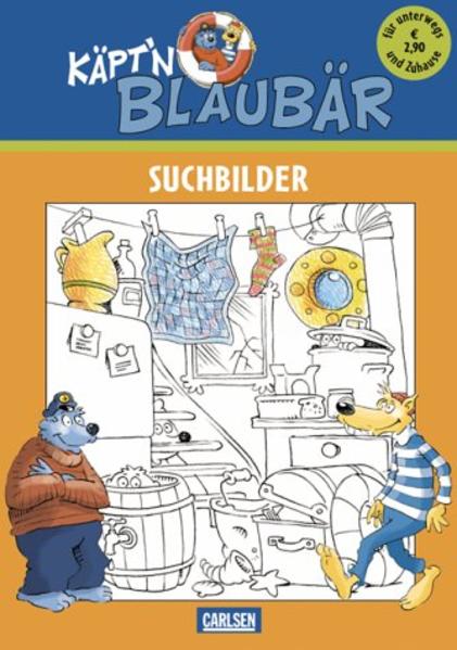 Käpt'n Blaubär. Suchbilder. Mal- und Beschäftigungsblock - Käpplinger, Markus