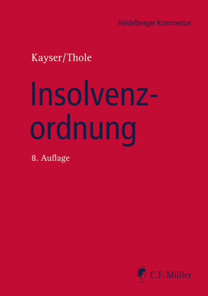 Insolvenzordnung (Heidelberger Kommentar) - Depré, Peter, Susanne Dornblüth Ulrich Haas u. a.