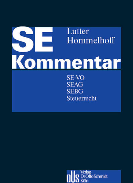 SE-Kommentar: SE-VO - SEAG - SEBG - Steuerrecht