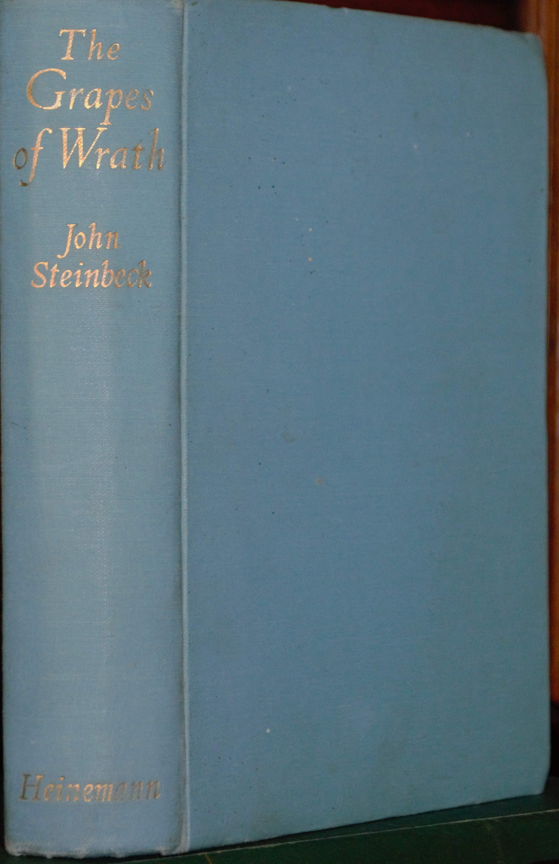 The Grapes of Wrath by Steinbeck, John Very Good Hardcover (1939) 1st