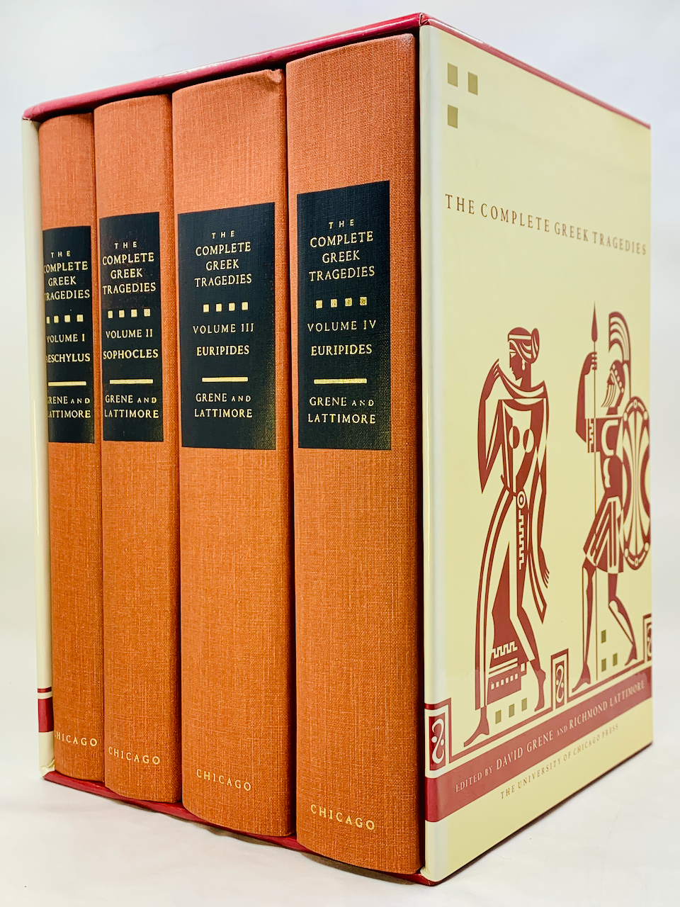 The Complete Greek Tragedies (Four Volumes in Slipcase) by David Grene