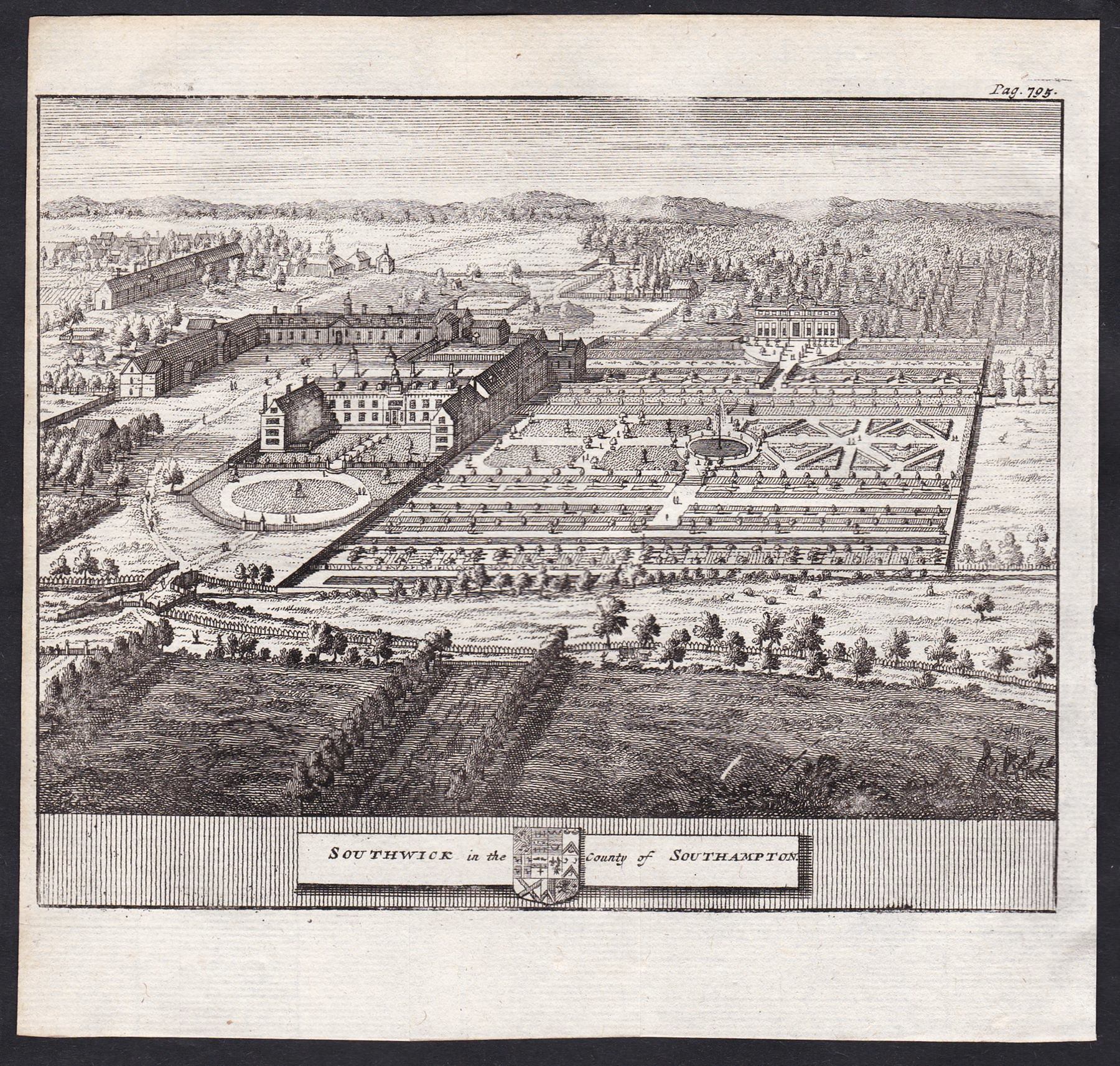 "Southwick in the County of Southampton" Southwick House Hampshire