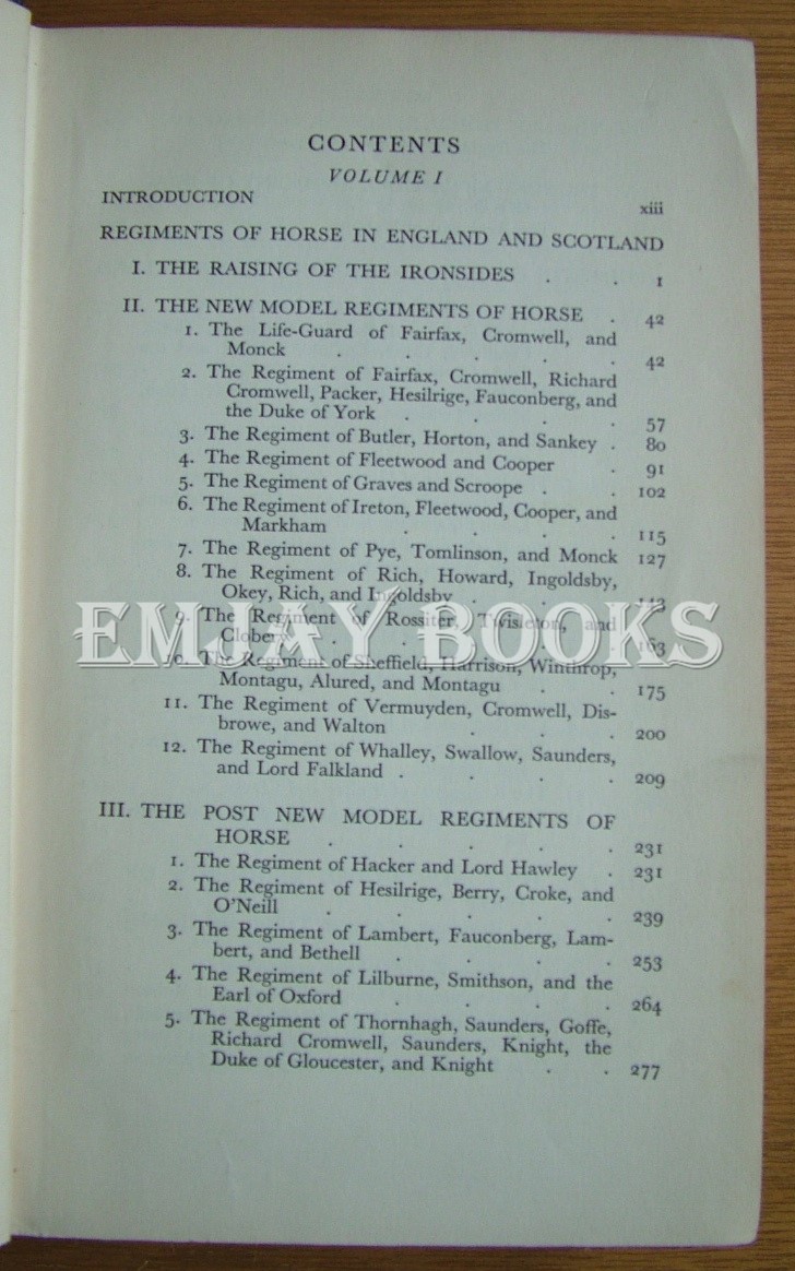 The Regimental History of Cromwell's Army. 2 Volumes. by Firth, Charles