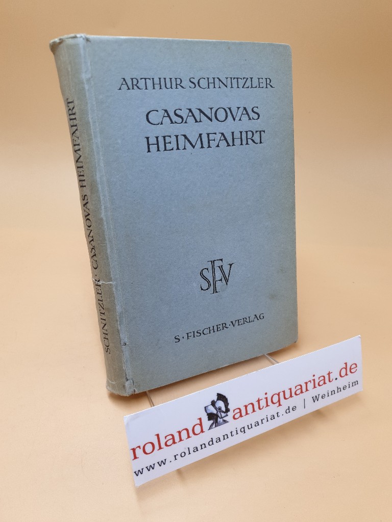 Casanovas Heimfahrt - Schnitzler, Arthur