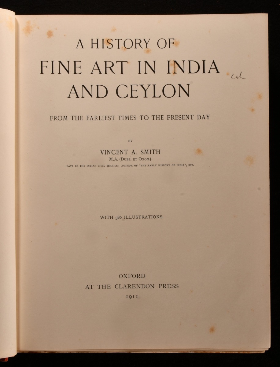 A History of Fine Art in India and Ceylon From the Earliest Time to