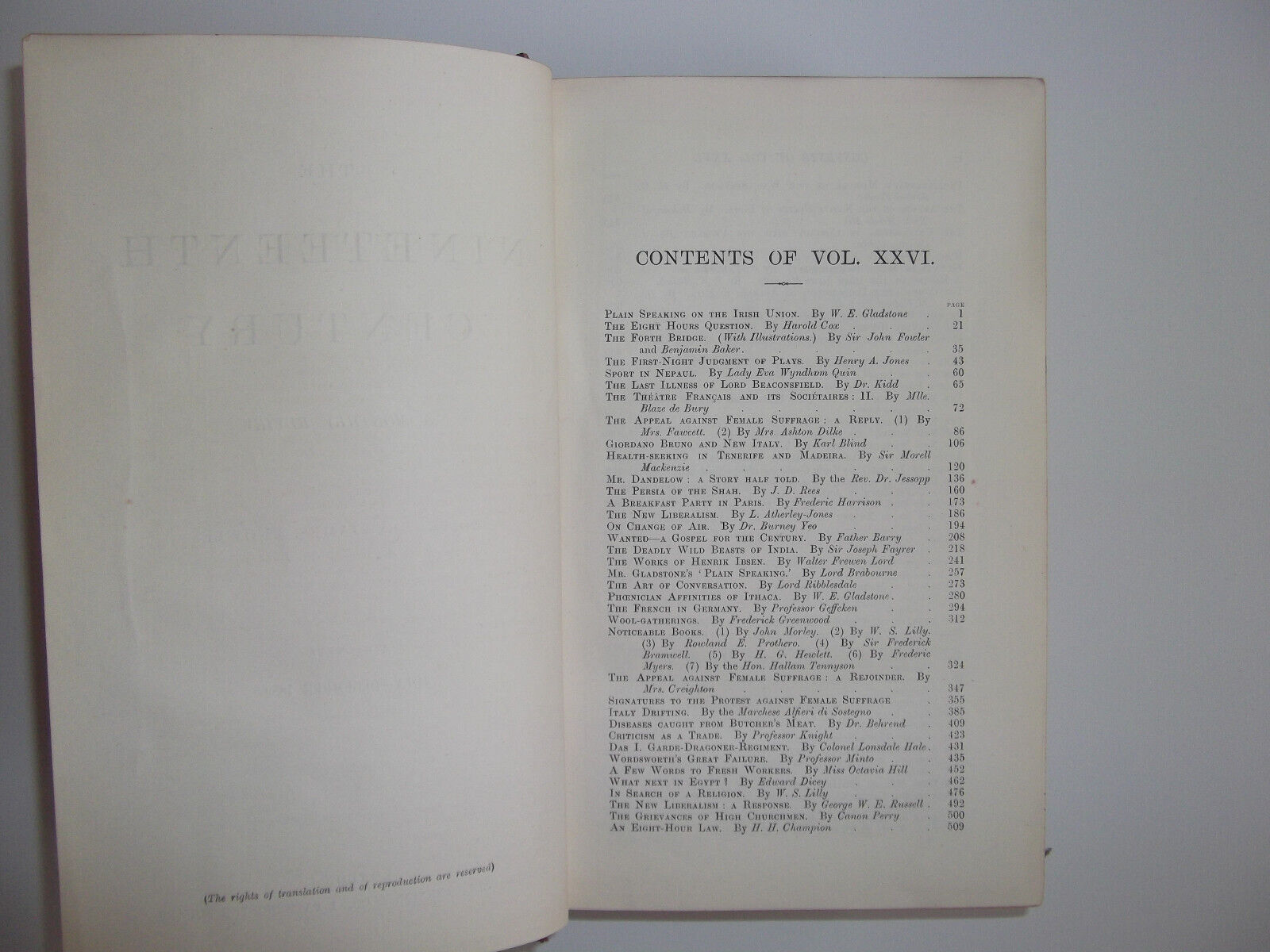 (1889)　Monthly　Century　Hardcover　July　de　Good　Nineteenth　various:　Hardback　Review　sculptorpaul　December　XXVI　Vol:　A　The　1889