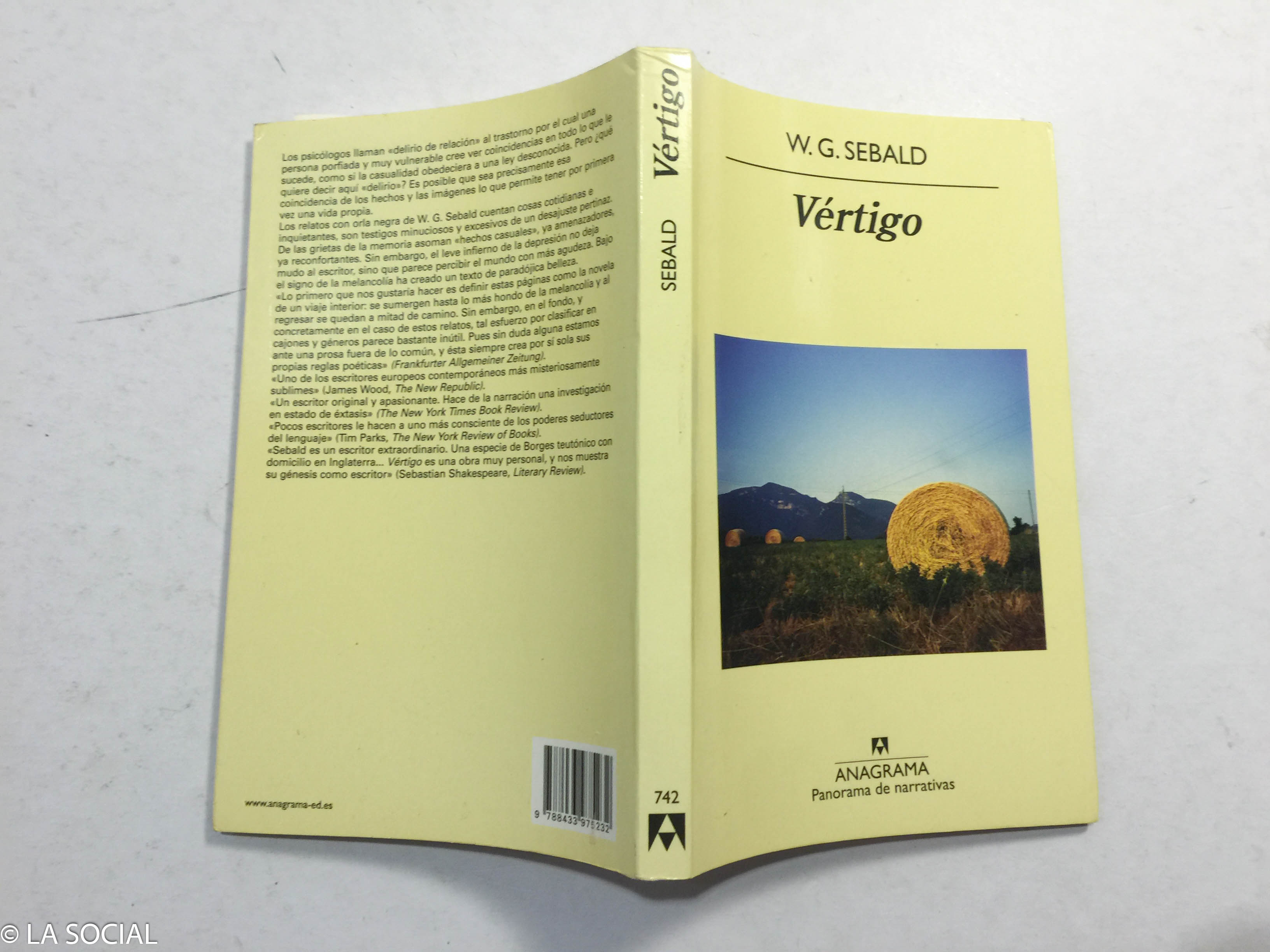 Vértigo - Sebald, Winfried Georg (W. G. Sebald)