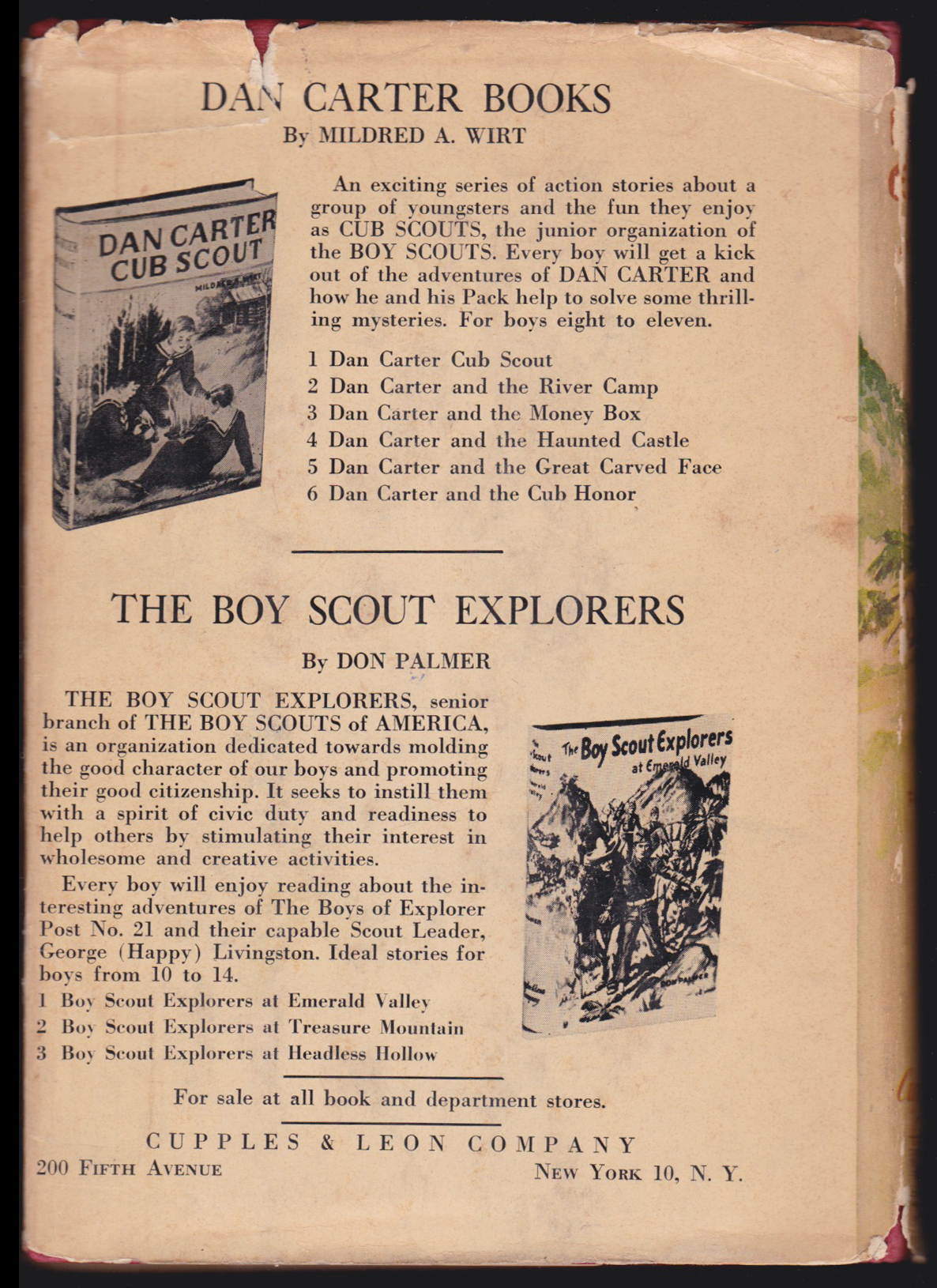 The Boy Scout Explorers at Emerald Valley (No. 1 in Series) by Don