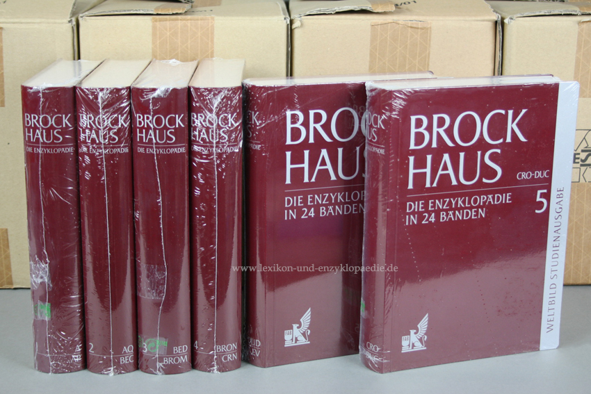 Brockhaus Die Enzyklopädie 20. Auflage, 24 Bände (A-Z) Studienausgabe | Neu & OVP