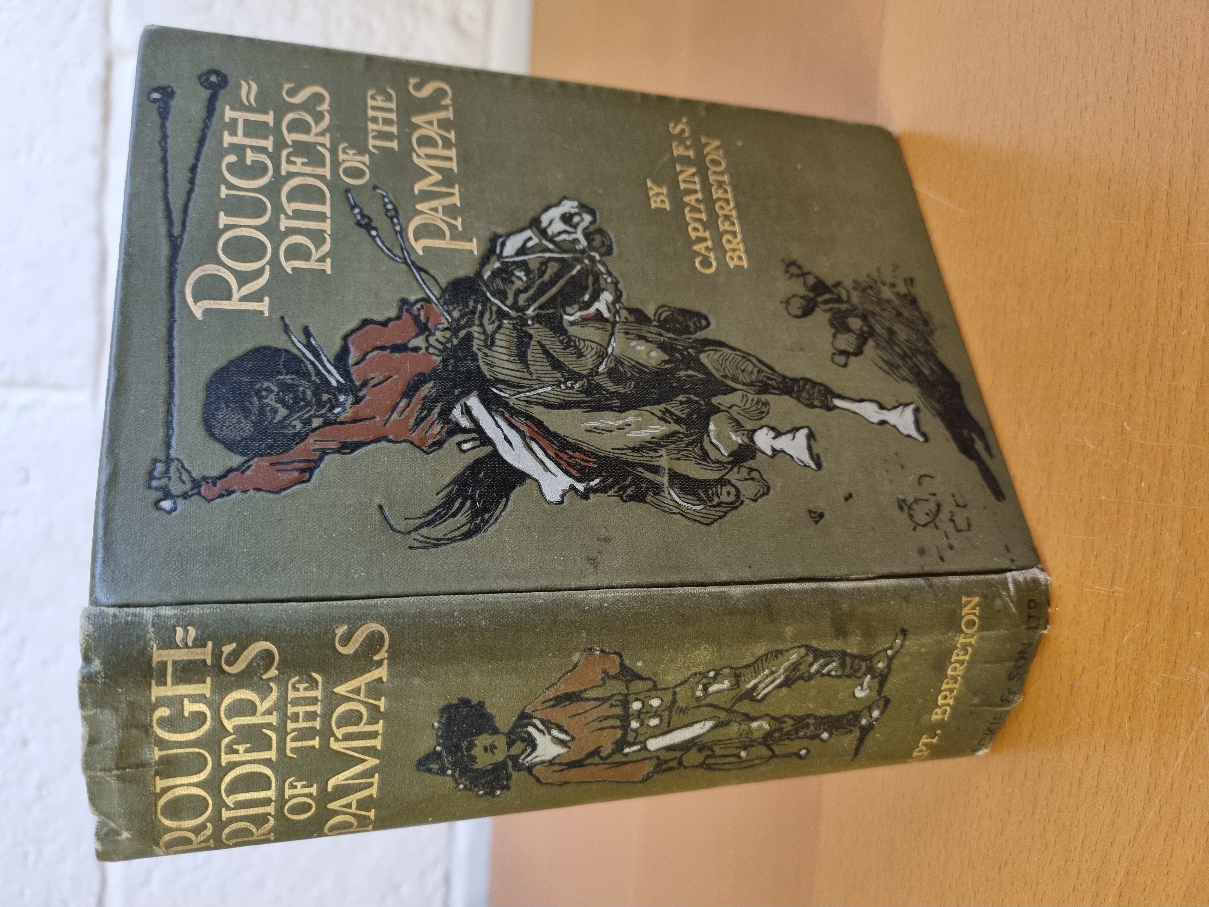 Rough Riders of the Pampas by Brereton, Captain: Good Hardcover (1909 ...