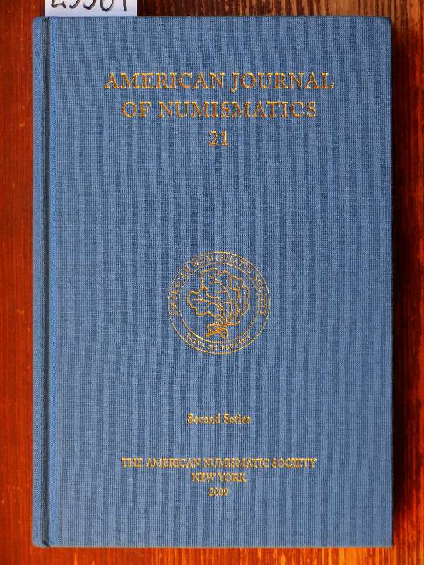 American Journal of Numismatics. 2. Ser., Vol. 21.