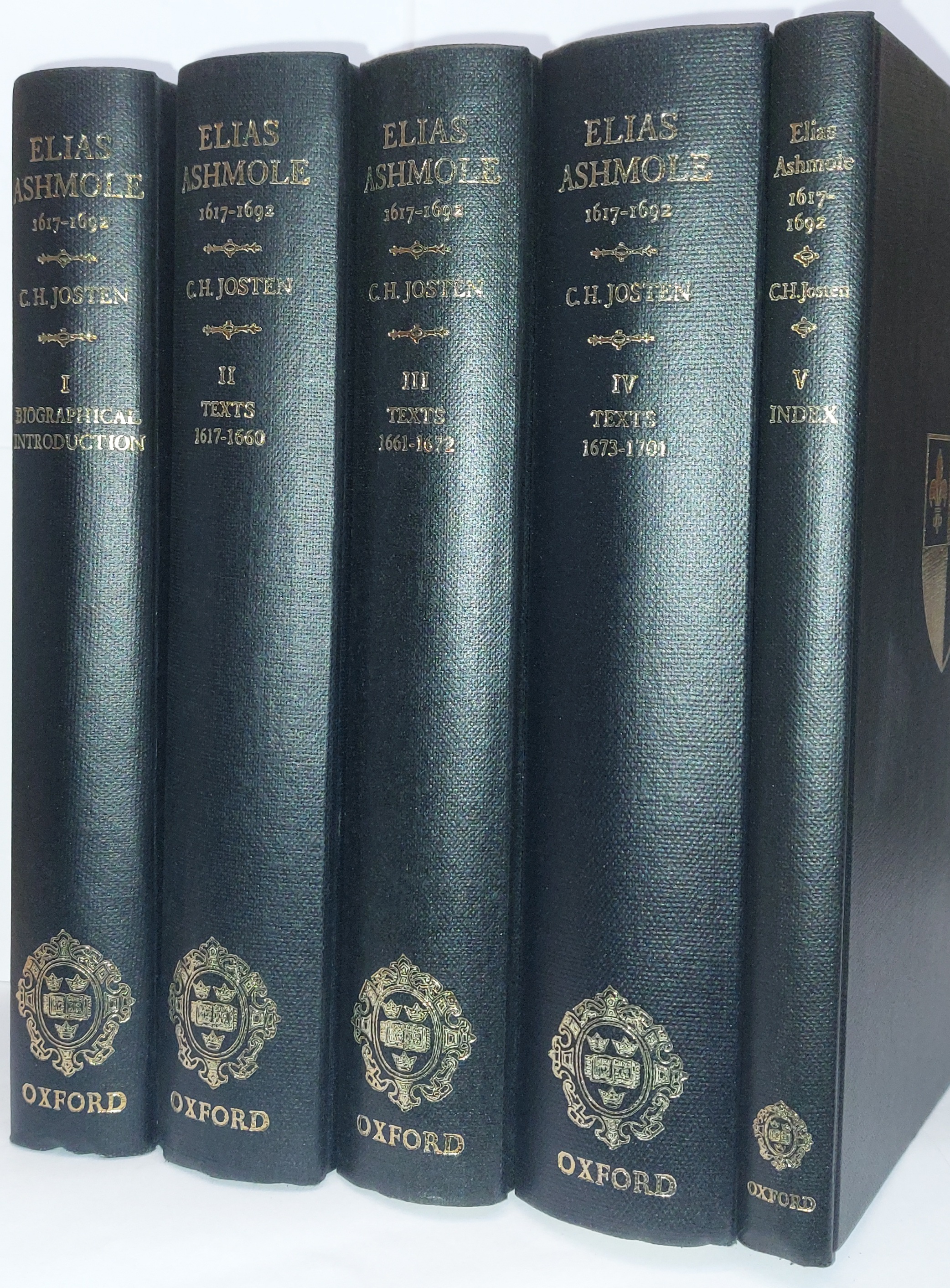 Elias Ashmole ( 1617 -1692 ) His Autobiographical And Historical Notes ...