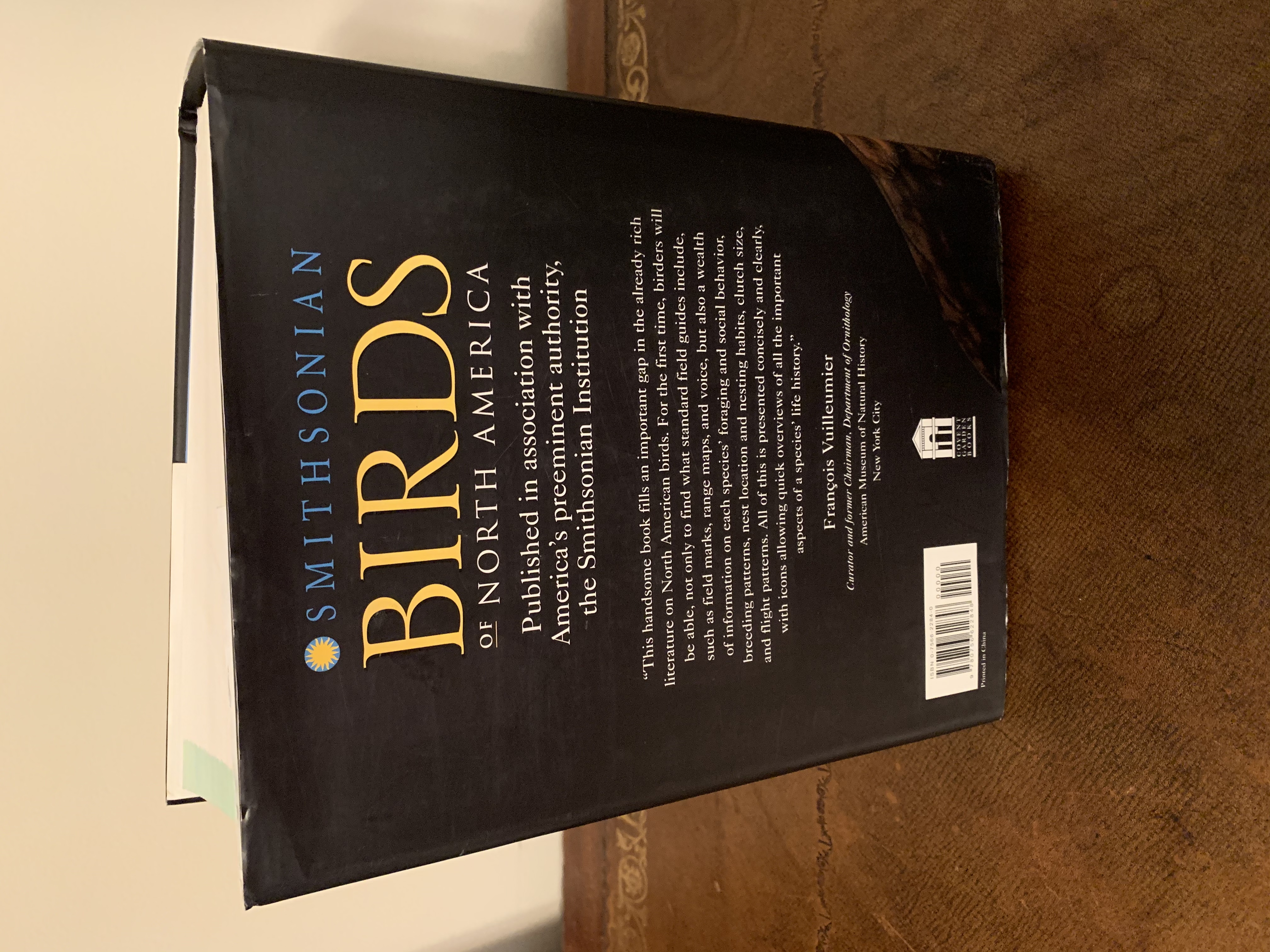 Smithsonian Birds of North America [FIRST AMERICAN EDITION, FIRST