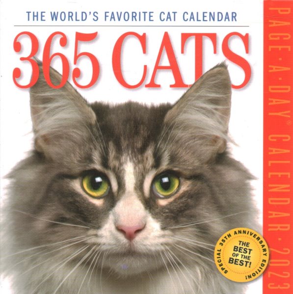 365 Cats PageADay Calendar 2023 by Workman Calendars, Workman Calendars As New (2022