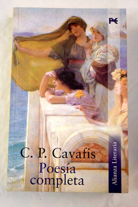 Poesía completa - Kavafis, Konstantino