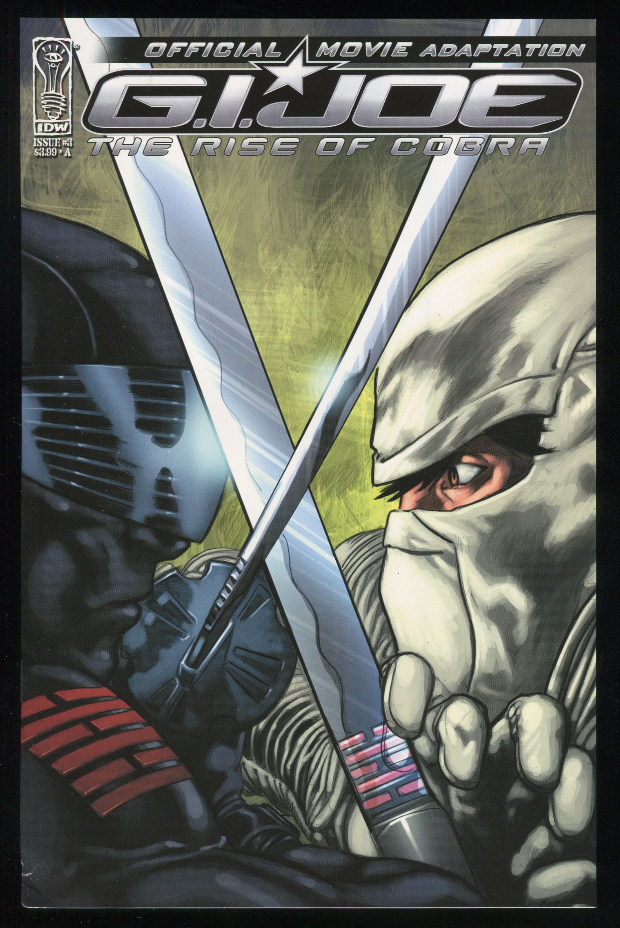 GI Joe The Rise of Cobra Official Movie Adaptation Art Cvr