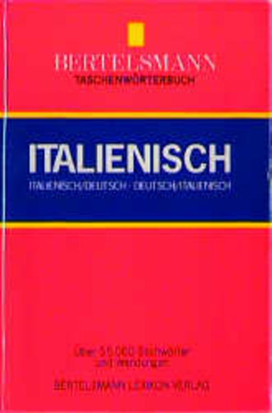 BERTELSMANN Taschenwörterbuch ITALIENISCH