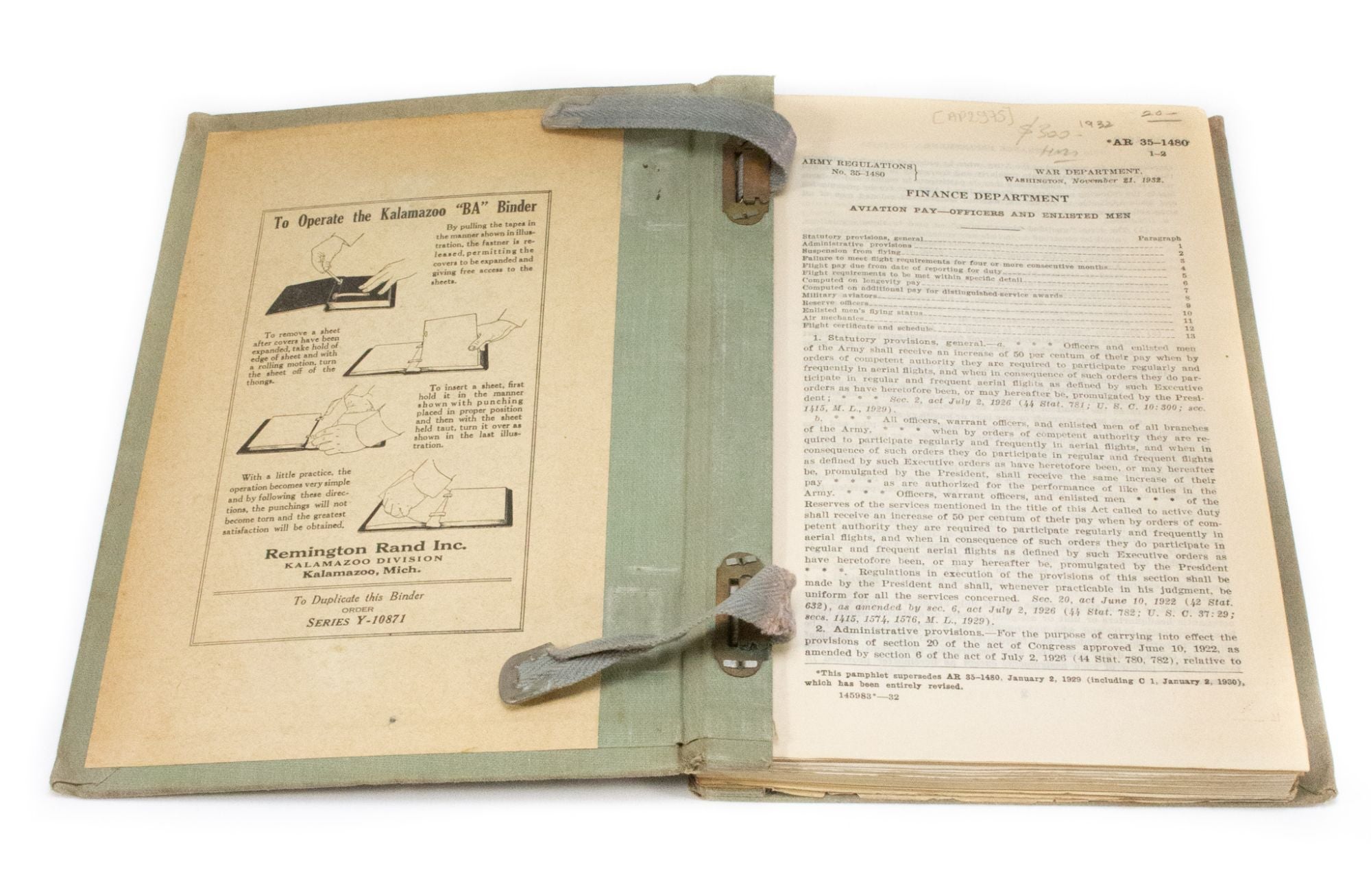 Army Regulations Vol IV Series 45 to 145 [War Department] [ ] [Couverture rigide]