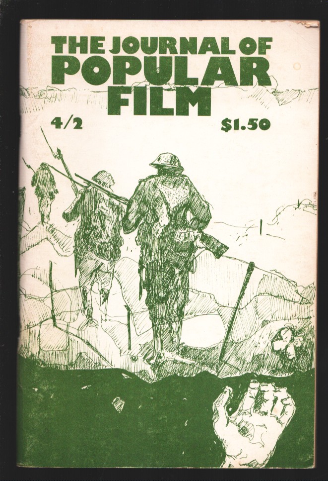 Journal of Popular Film Vol 4 #2 1975 Monster movies World War I films