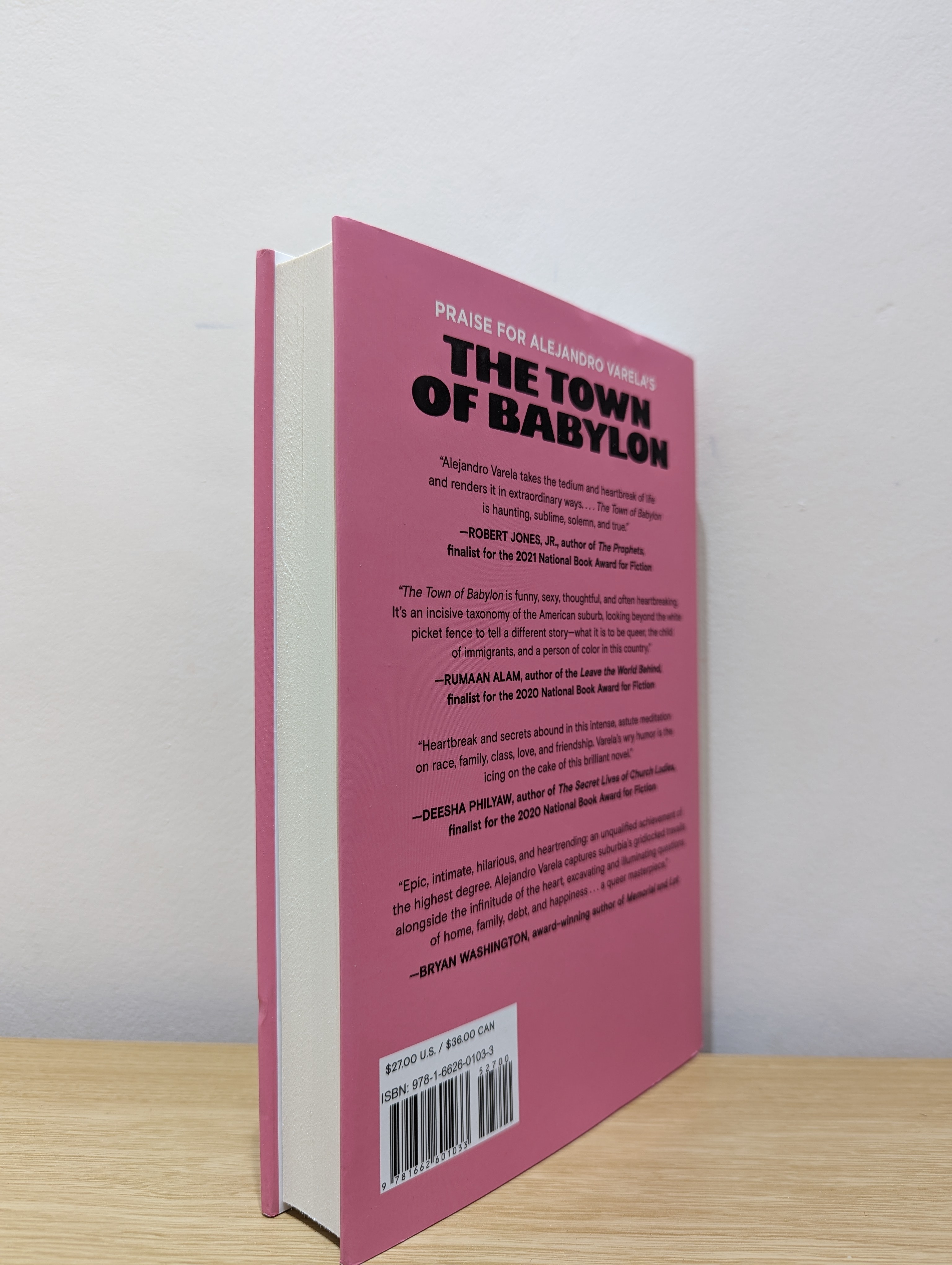 The Town of Babylon A Novel (First Edition) by Varela, Alejandro New