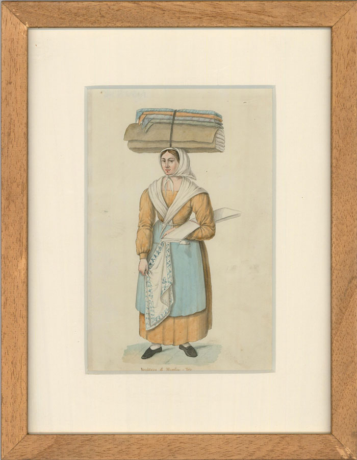 19th Century Watercolour - Seller of Muslin and Canvas [ ] [Hardcover]